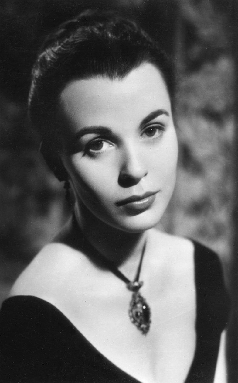 Claire Bloom, atriz inglesa de cinema, teatro e televisão, c1947-1955 de Unbekannt