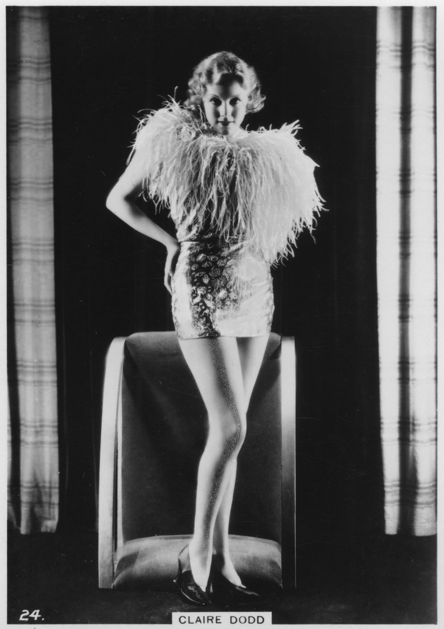 Claire Dodd, atriz de cinema americana, c1938 de Unbekannt