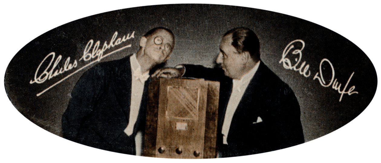 Clapham e Dwyer, humoristas musicais e de rádio, 1935 de Unbekannt