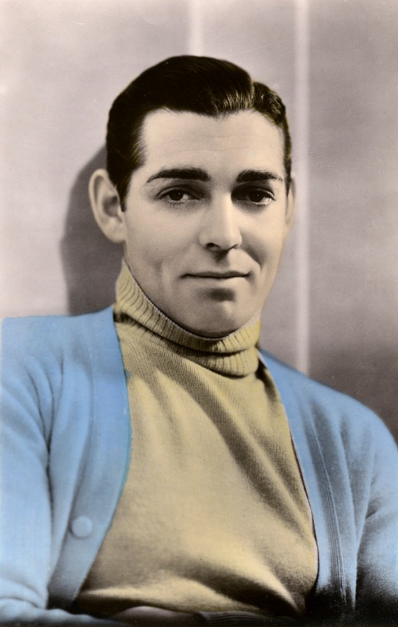 Clark Gable 1901-1960, ator americano, século XX de Unbekannt