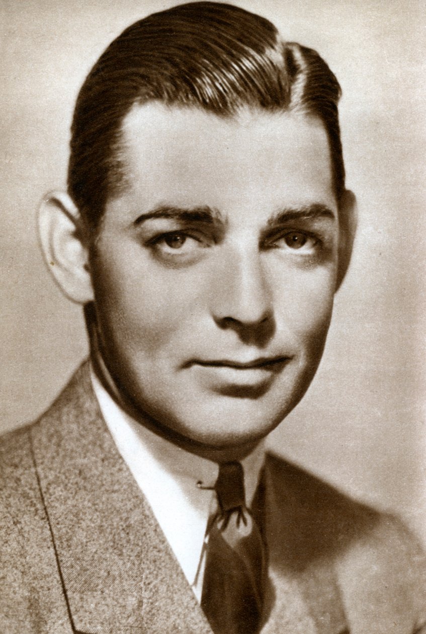 Clark Gable, ator americano, 1933 de Unbekannt