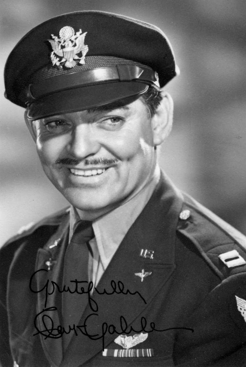 Clark Gable, ator americano, c1942-1945 de Unbekannt