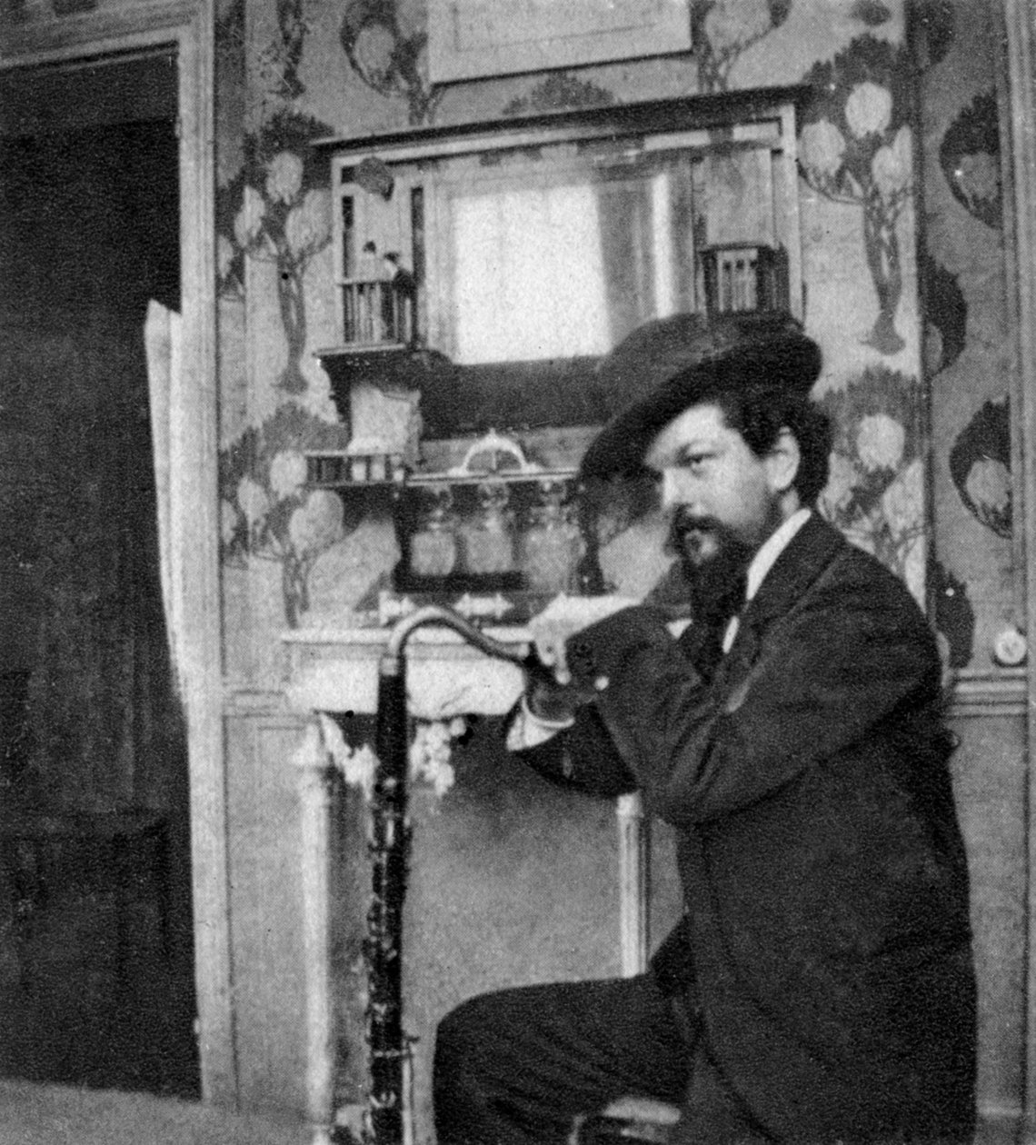 Claude Debussy, compositor francês, 1909 de Unbekannt