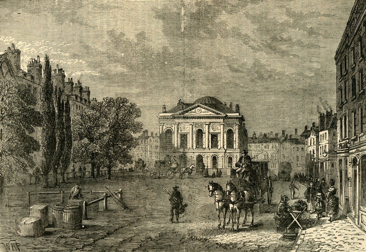 Clerkenwell Green em 1789, c1872. de Unbekannt