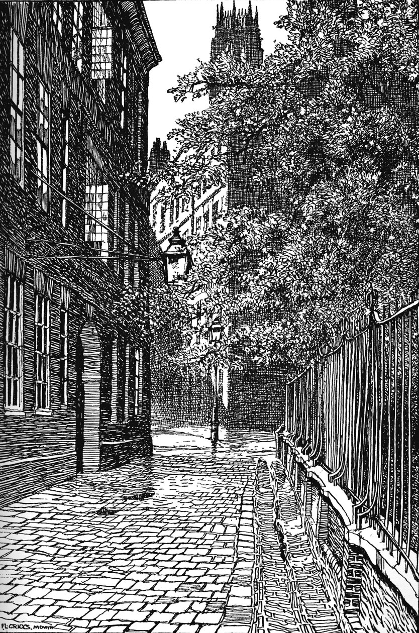 Cliffords Inn, olhando para o norte, 1903 de Unbekannt