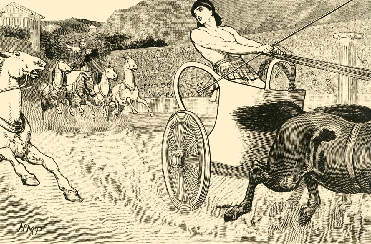 Clisthenes nos Jogos Olímpicos, 1890. de Unbekannt