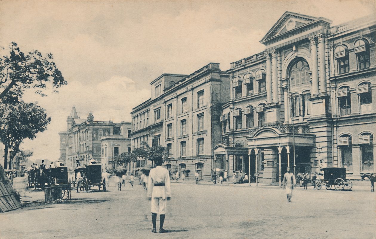 Rua Clive, Calcutá, c1905. de Unbekannt