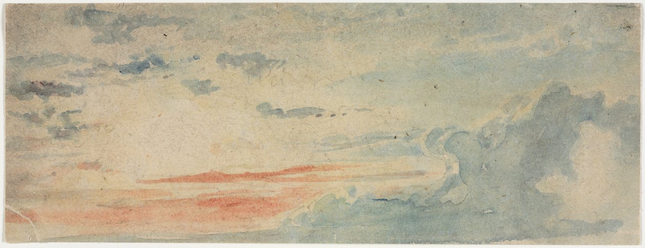 Cloud Study, de 1800. de Unbekannt