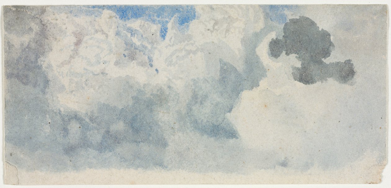 Cloud Study, de 1800. de Unbekannt