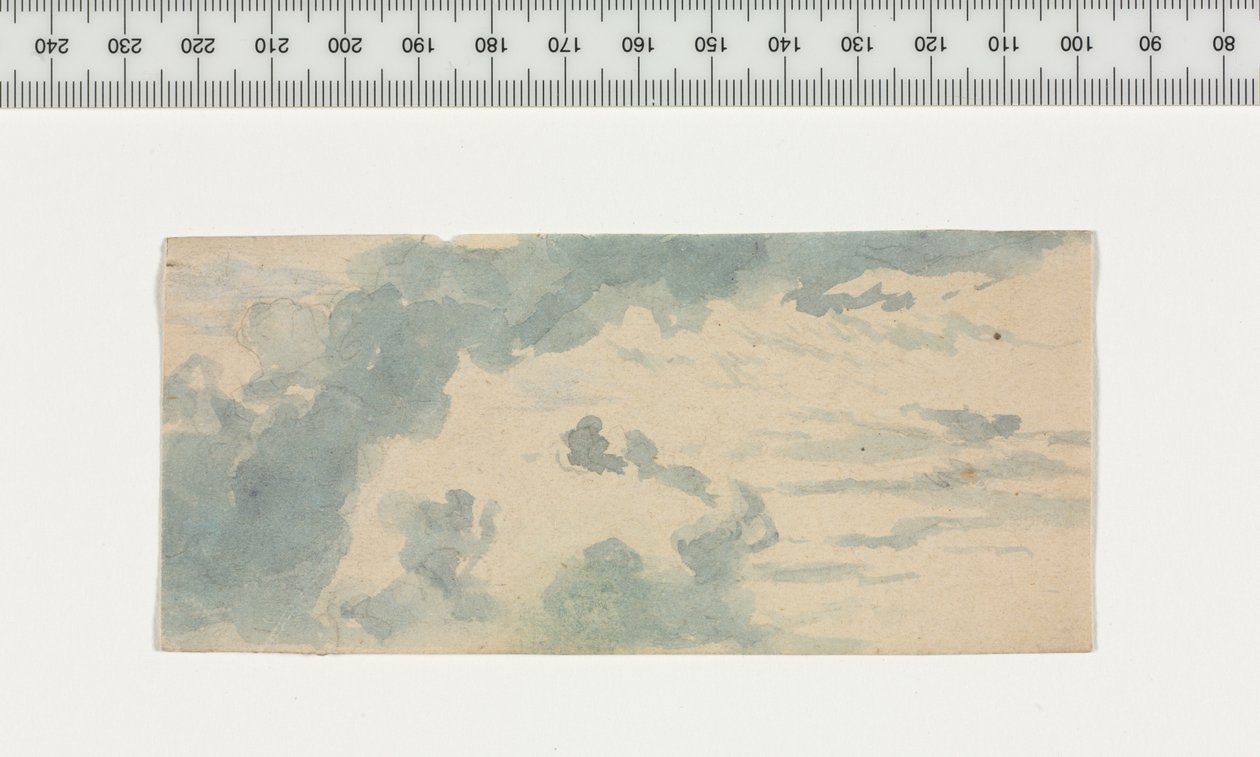 Cloud Study, de 1800. de Unbekannt