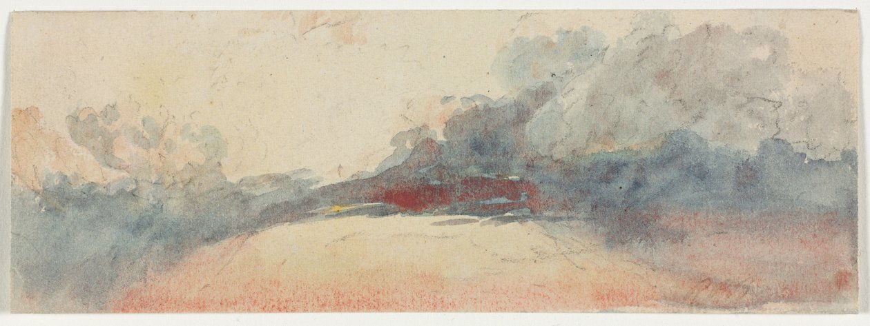 Cloud Study, de 1800. de Unbekannt