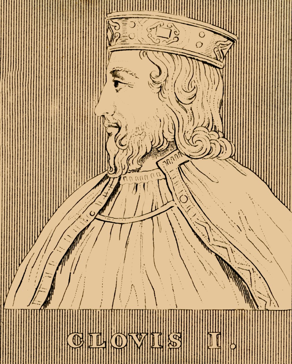 Clovis I, 466-511, 1830. de Unbekannt
