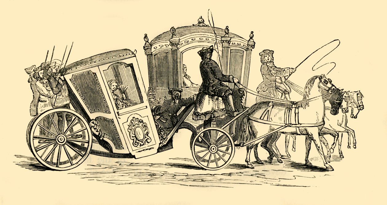 Treinadores: Reino da rainha Anne, 1881. de Unbekannt