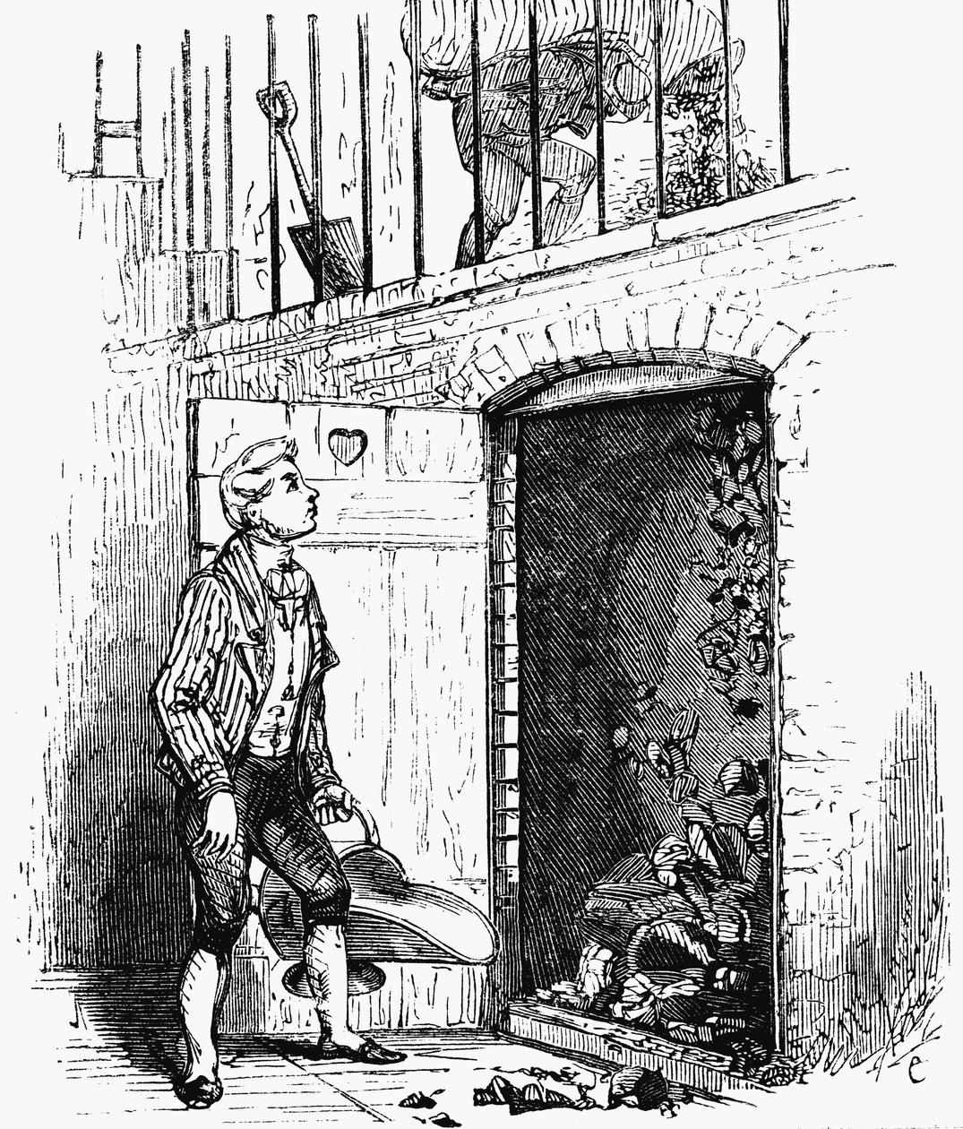 Entrega de carvão, 1860 de Unbekannt