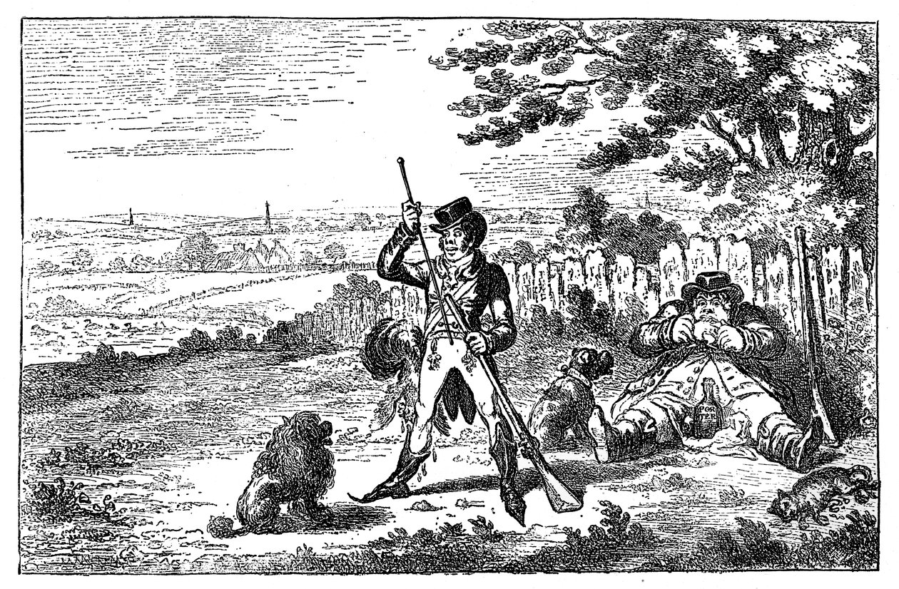 Cockney Sportsmen Recharging, 1800 de Unbekannt