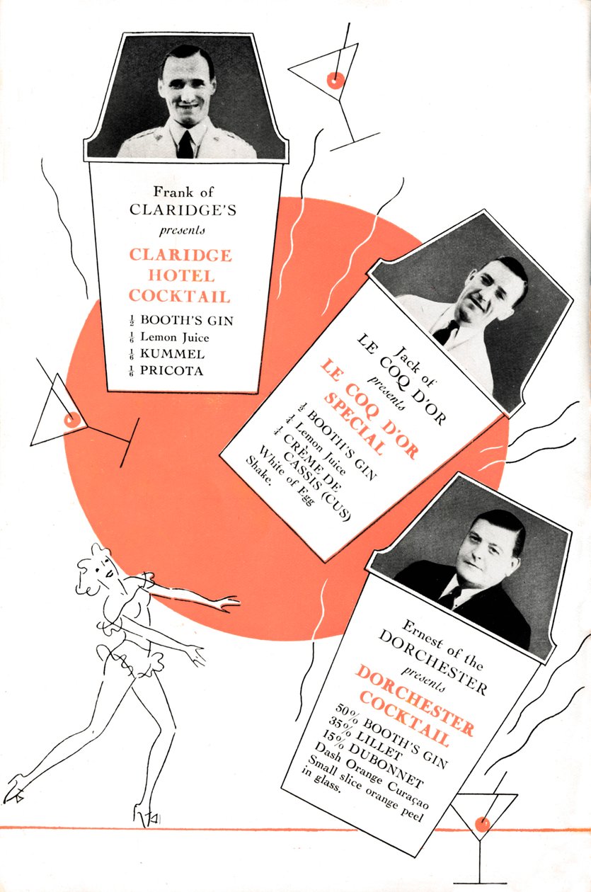 Receitas de coquetéis, c1935 1935. de Unbekannt