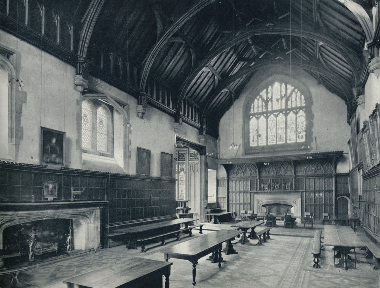 College Hall, olhando para o oeste, 1926 de Unbekannt