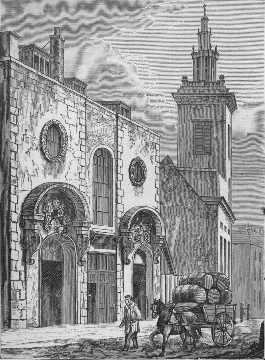 Colina da faculdade - casa de Whittingtons, 1890 de Unbekannt