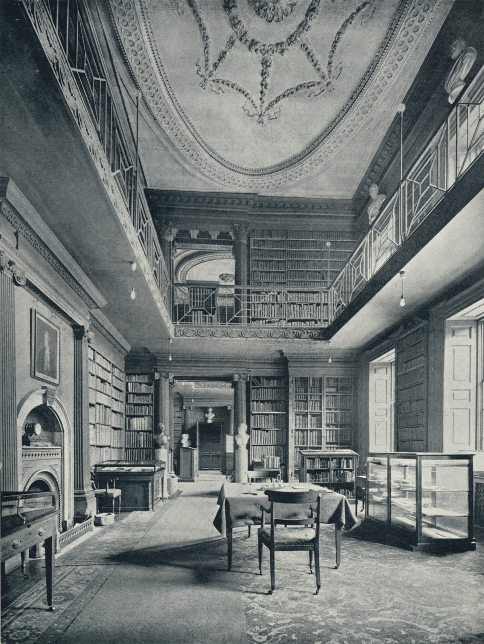 Biblioteca da faculdade: A porção central, 1926 de Unbekannt