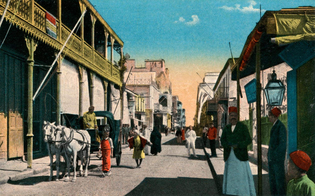 Colmar Street, Suez, Egito, século XX de Unbekannt