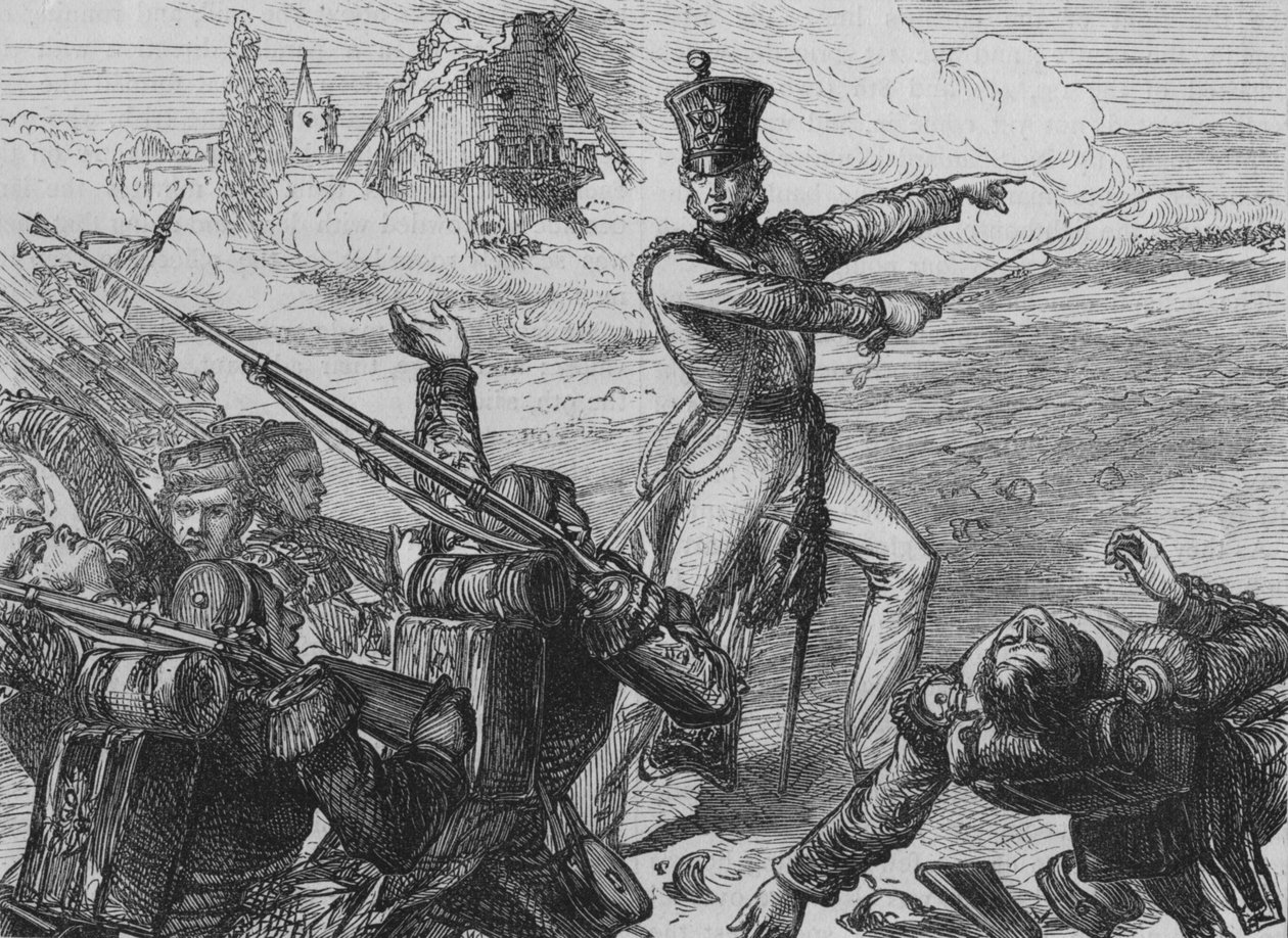 Coronel Fitzgeralds acusado em San Sebastian, c1880 de Unbekannt