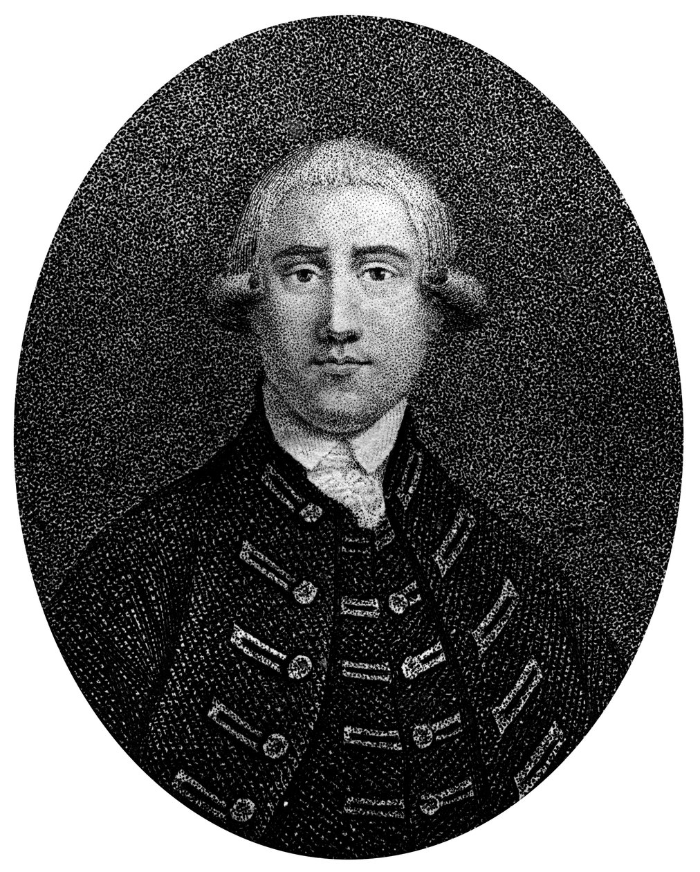 Coronel James Gardiner 1688-1745, soldado escocês, 1837 de Unbekannt