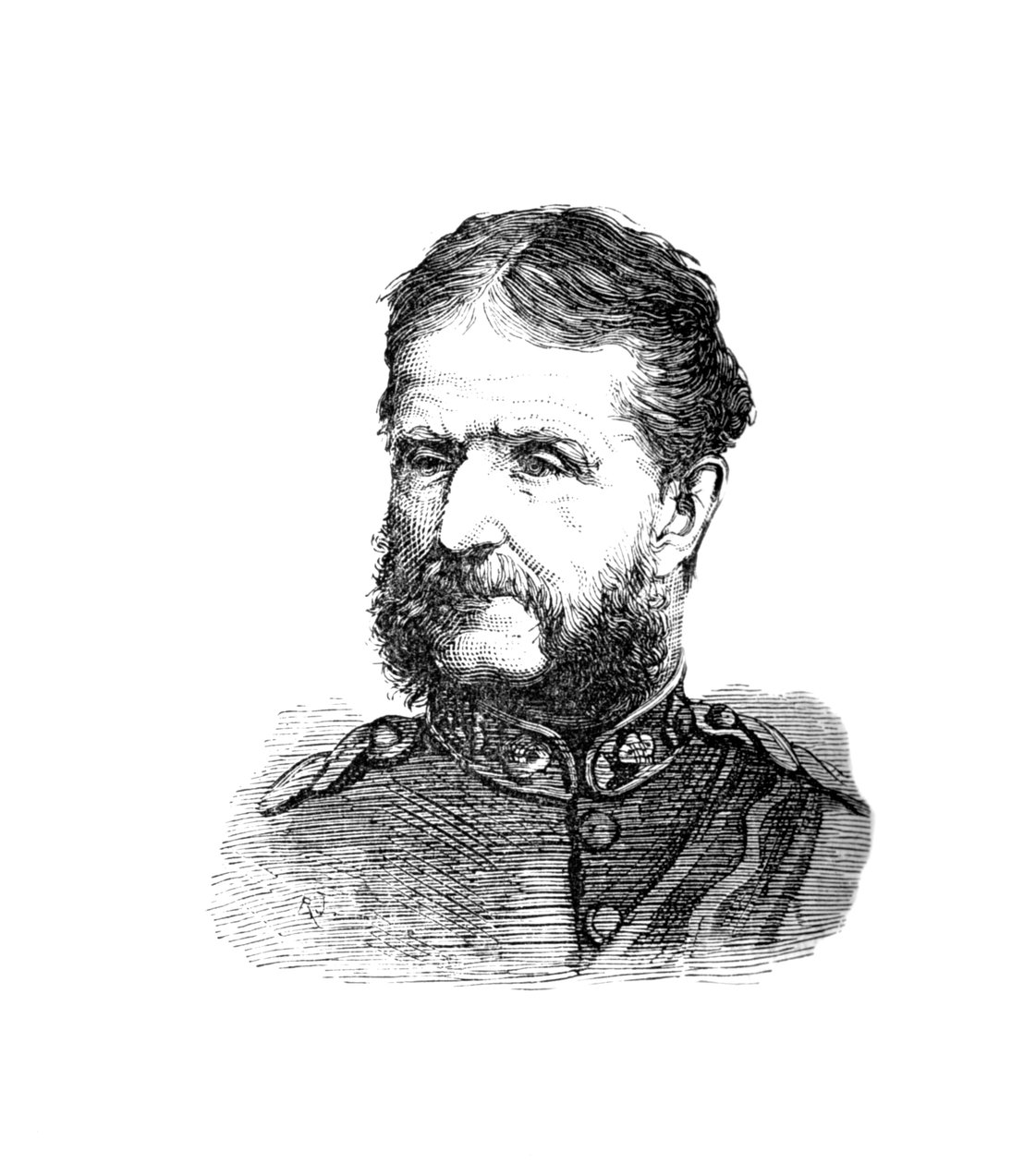 Coronel Nugent, comandando os engenheiros reais, c1882 de Unbekannt