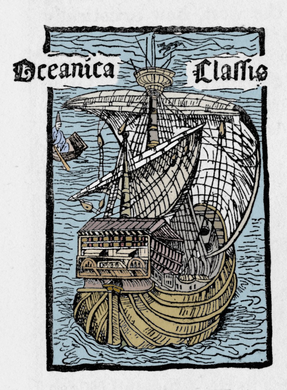 Navio Columbuss, Santa Maria, 1493, 1912 de Unbekannt