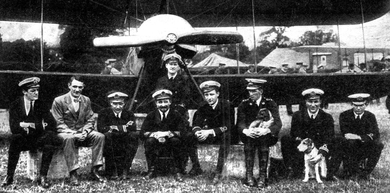 Comandante Samson, Corpo de Voo da Marinha Real, Primeira Guerra Mundial, 1914 de Unbekannt
