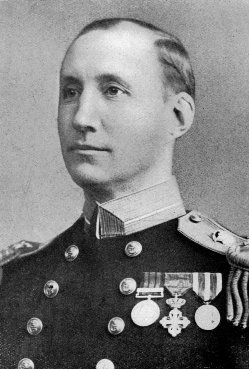 Comandante Sir Charles R Blane, marinheiro britânico, c1920 de Unbekannt