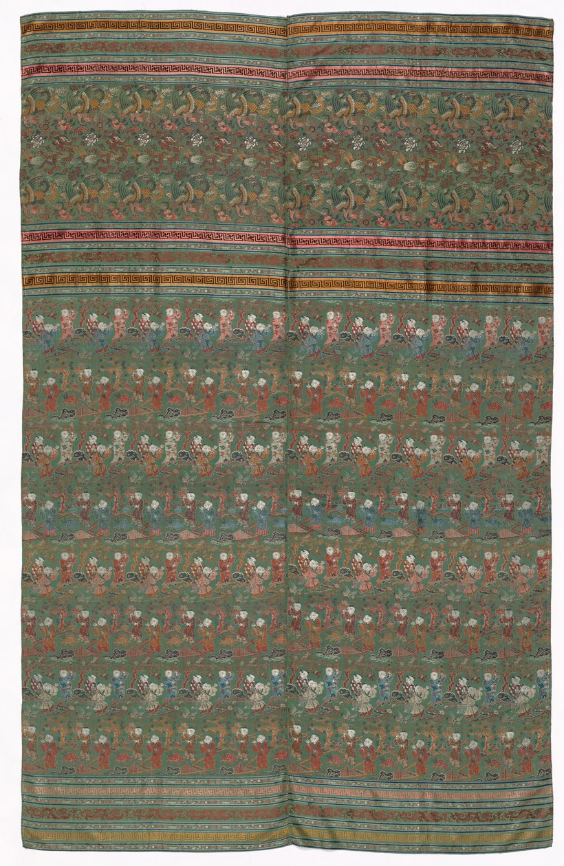 Têxtil composto do Weave, 1800s. de Unbekannt