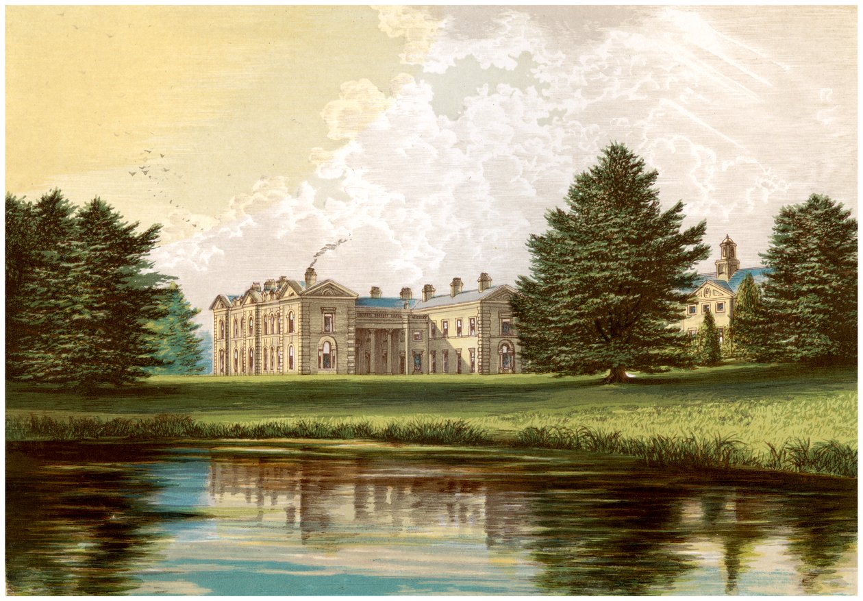 Compton Verney, Warwickshire, casa de Lord Willoughby de Broke, c1880 de Unbekannt