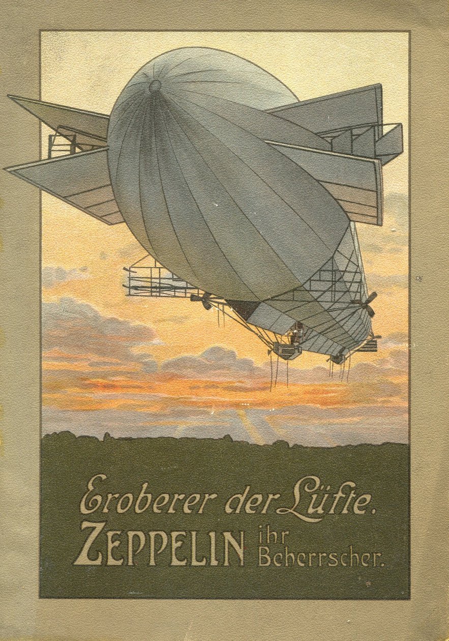 Conquistador do ar. Zeppelin, 1916 de Unbekannt