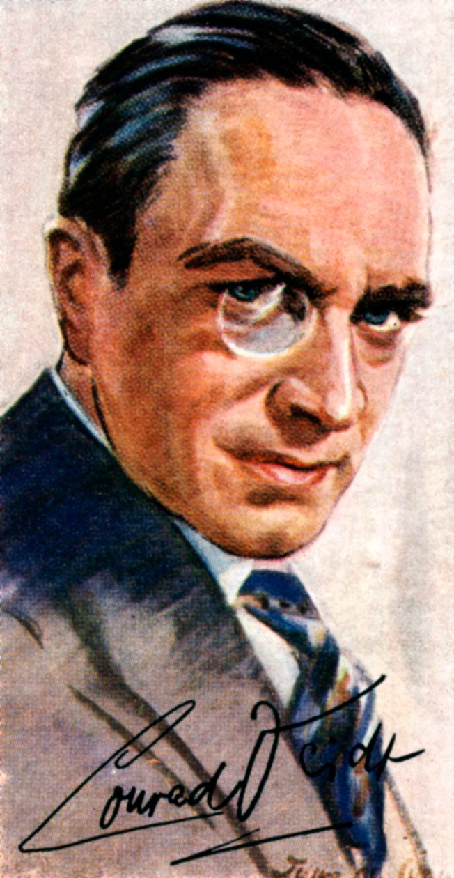 Conrad Veidt, 1893-1943, ator alemão, século XX de Unbekannt