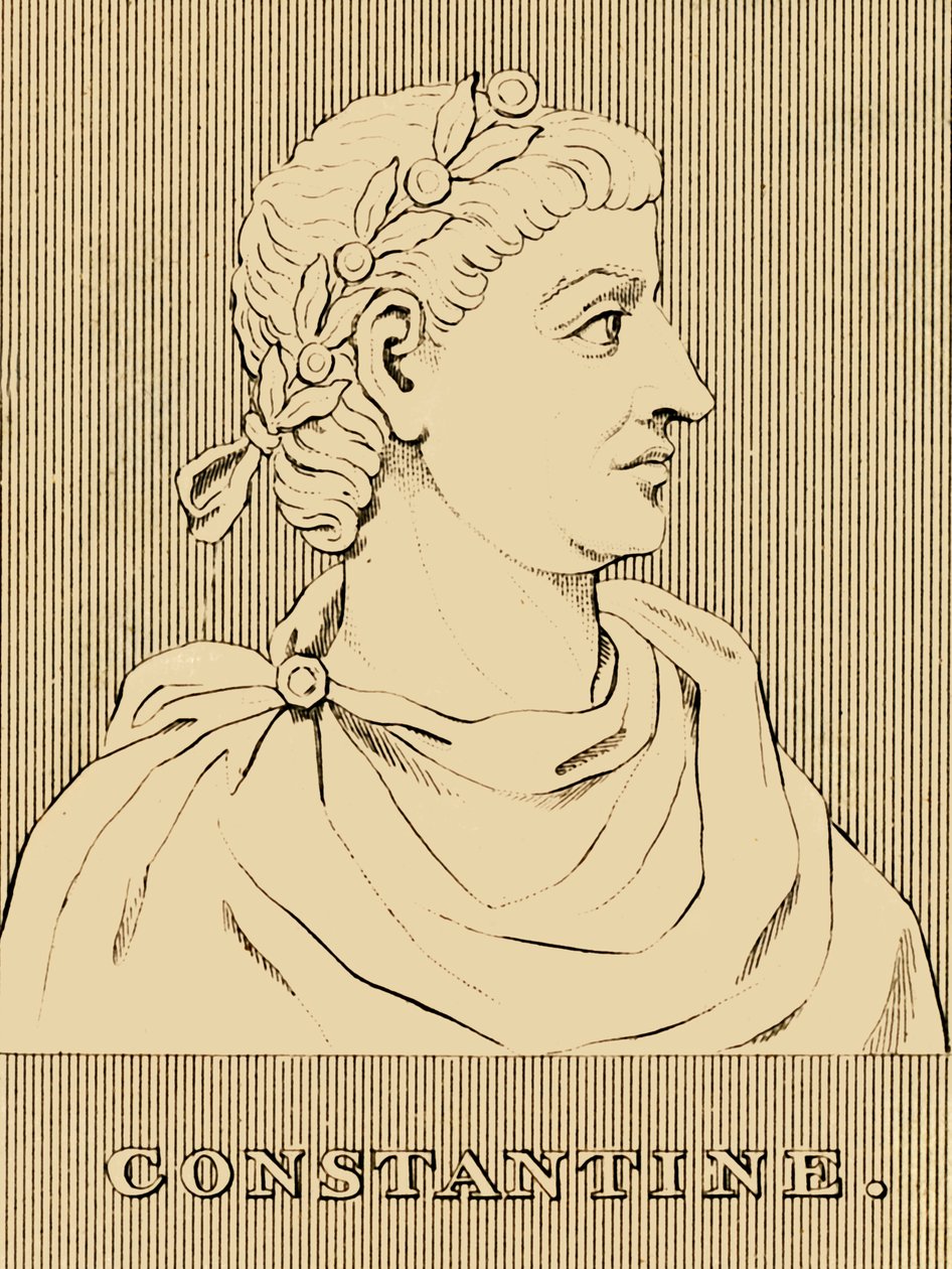 Constantino, 272 - 337 dC, 1830. de Unbekannt