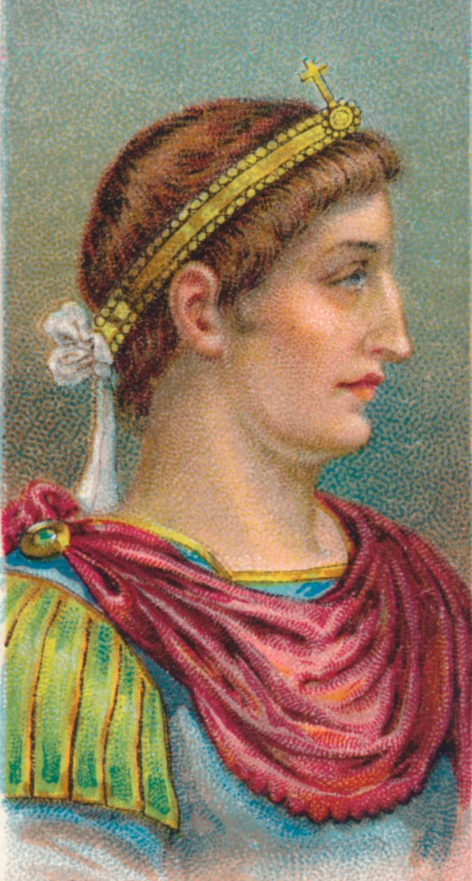 Constantino, o Grande c273-337, Imperador Romano, 1924 de Unbekannt
