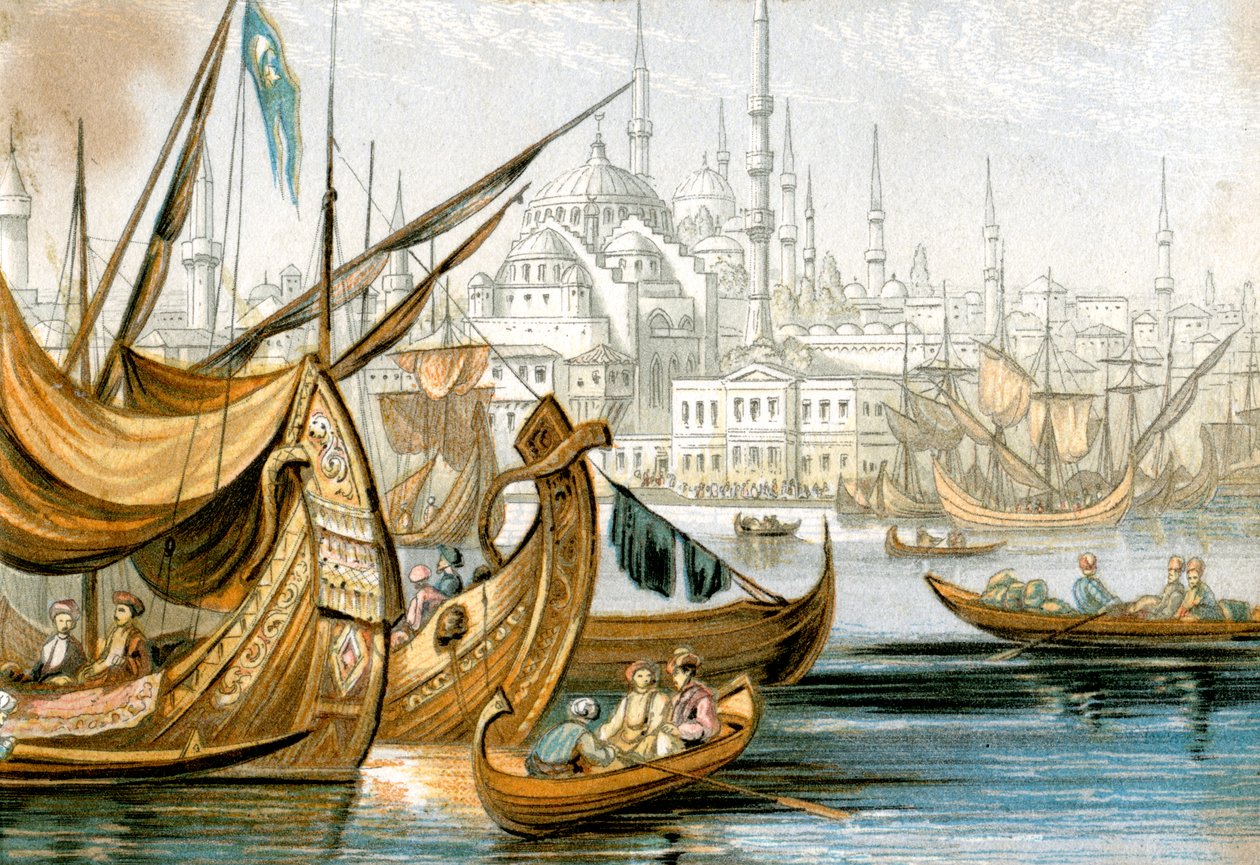 Constantinopla, Turquia, século XIX de Unbekannt