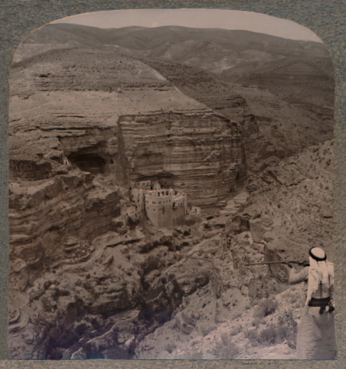 Convento de Elias. Tiro beduíno, c1900 de Unbekannt