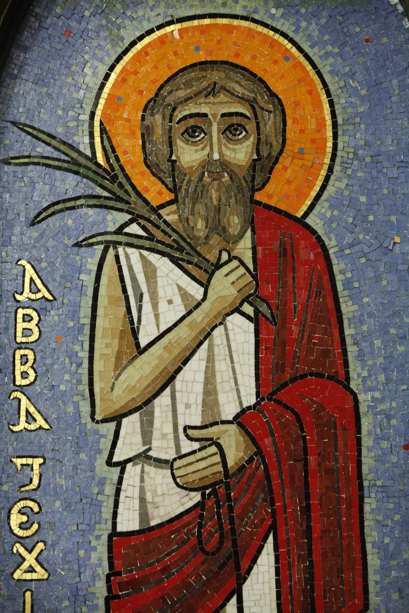 Ícone copta : Jesus Le Caire Egypte de Unbekannt