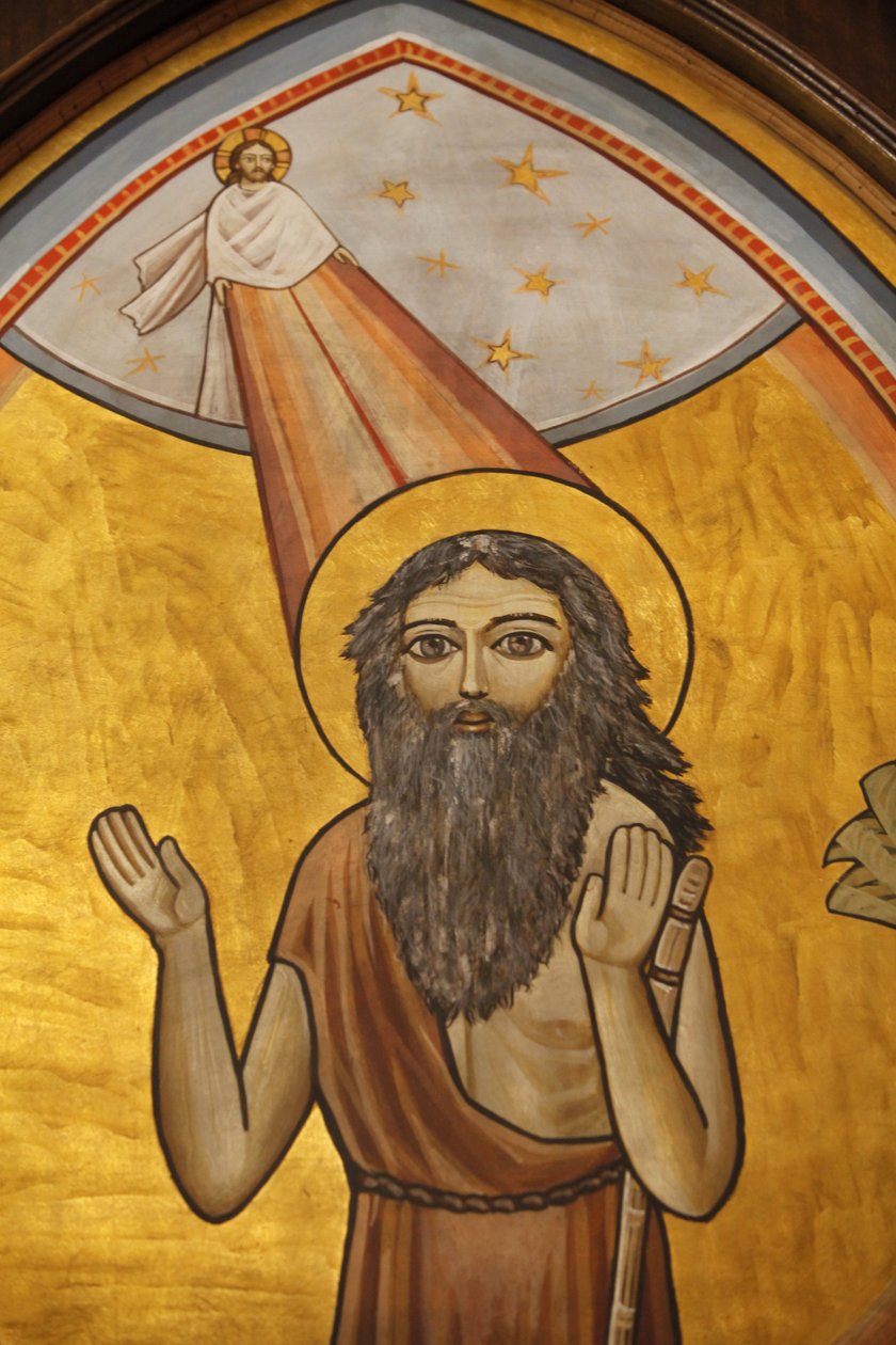 Ícone copta Le Caire Egypte de Unbekannt