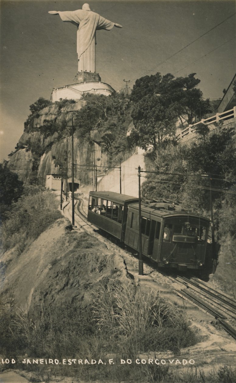 Corcovado Rack Railway, Rio de Janeiro, Brazil.   de Unbekannt