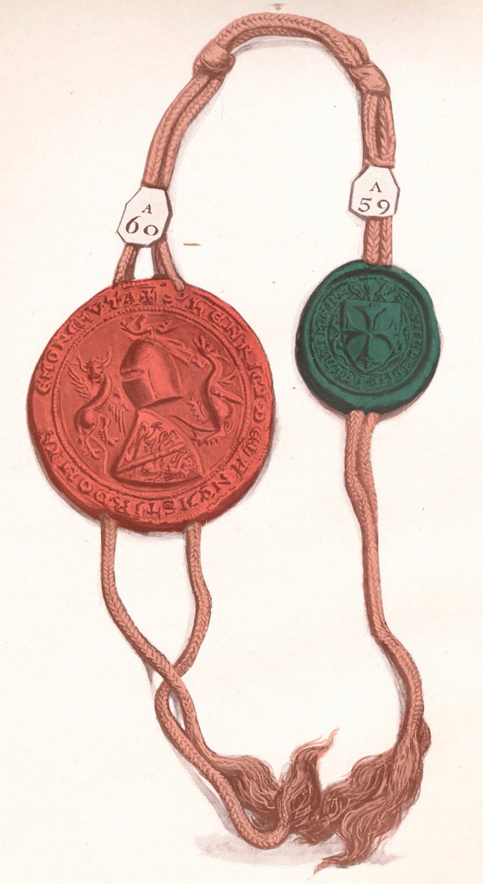 Cord V. Henry, conde de Lancaster e Leicester e William le Latimer, senhor de Corby, 1904 de Unbekannt