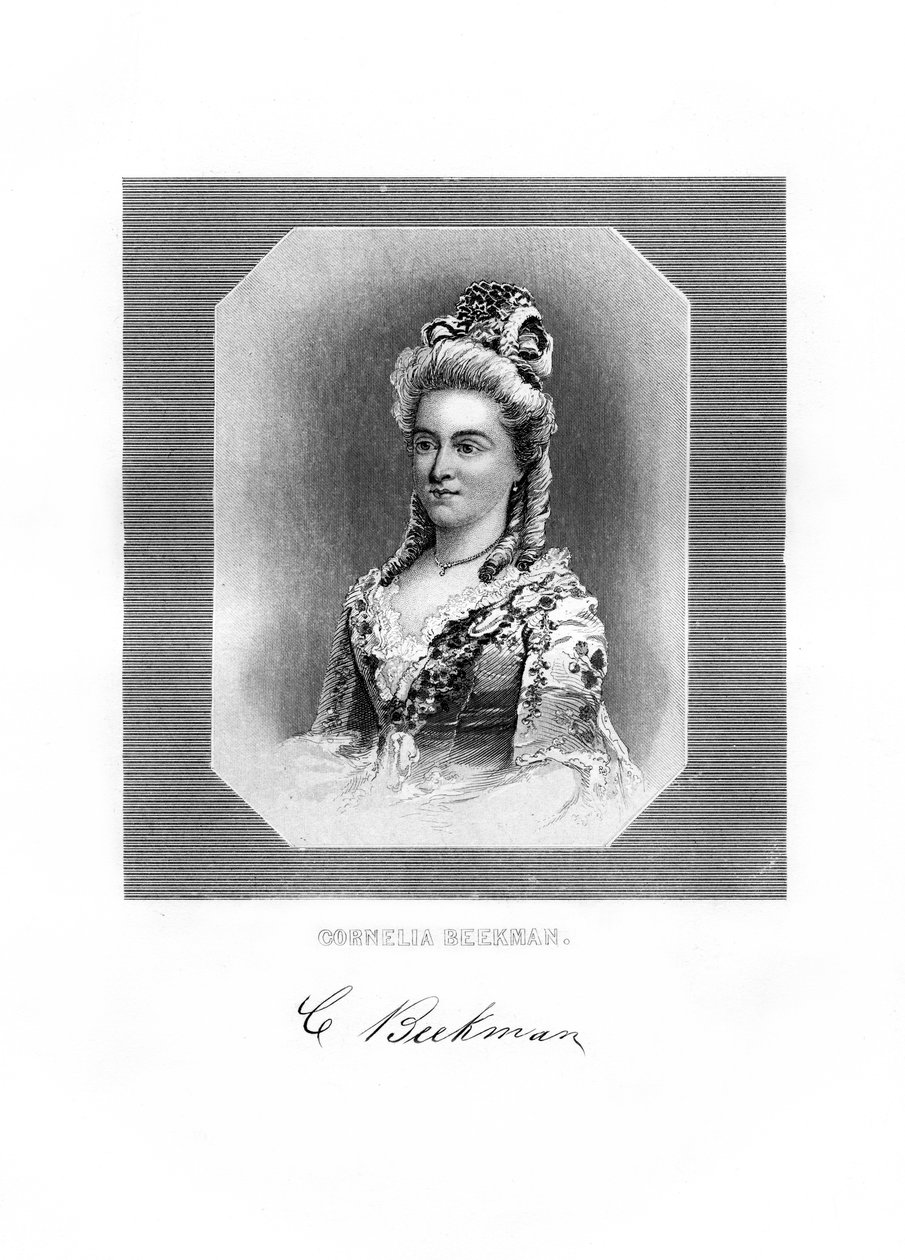 Cornelia Beekman, patriota americano, século XIX de Unbekannt