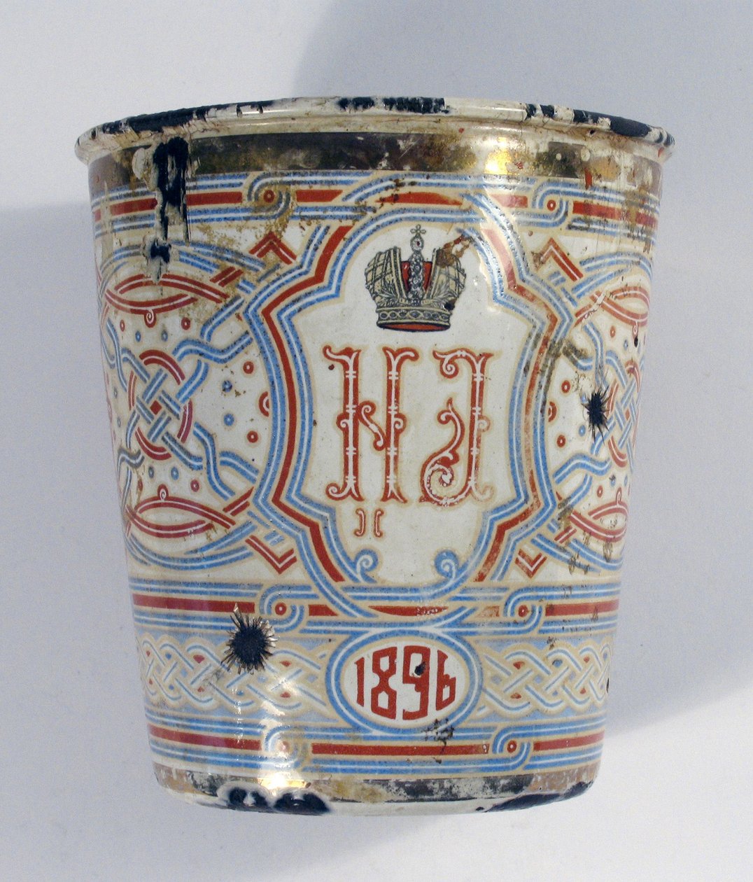 Copa da coroação. Presente por ocasião da coroação de Nicolau II 1896 de Unbekannt