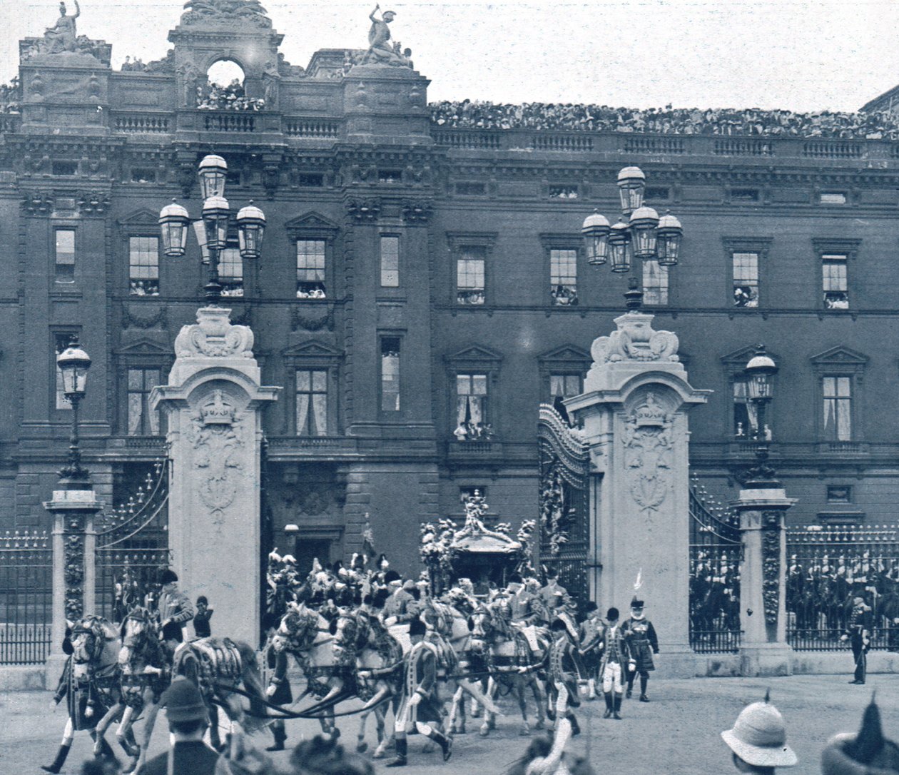 Coroação do rei George V e rainha Mary, Londres, 1911. de Unbekannt