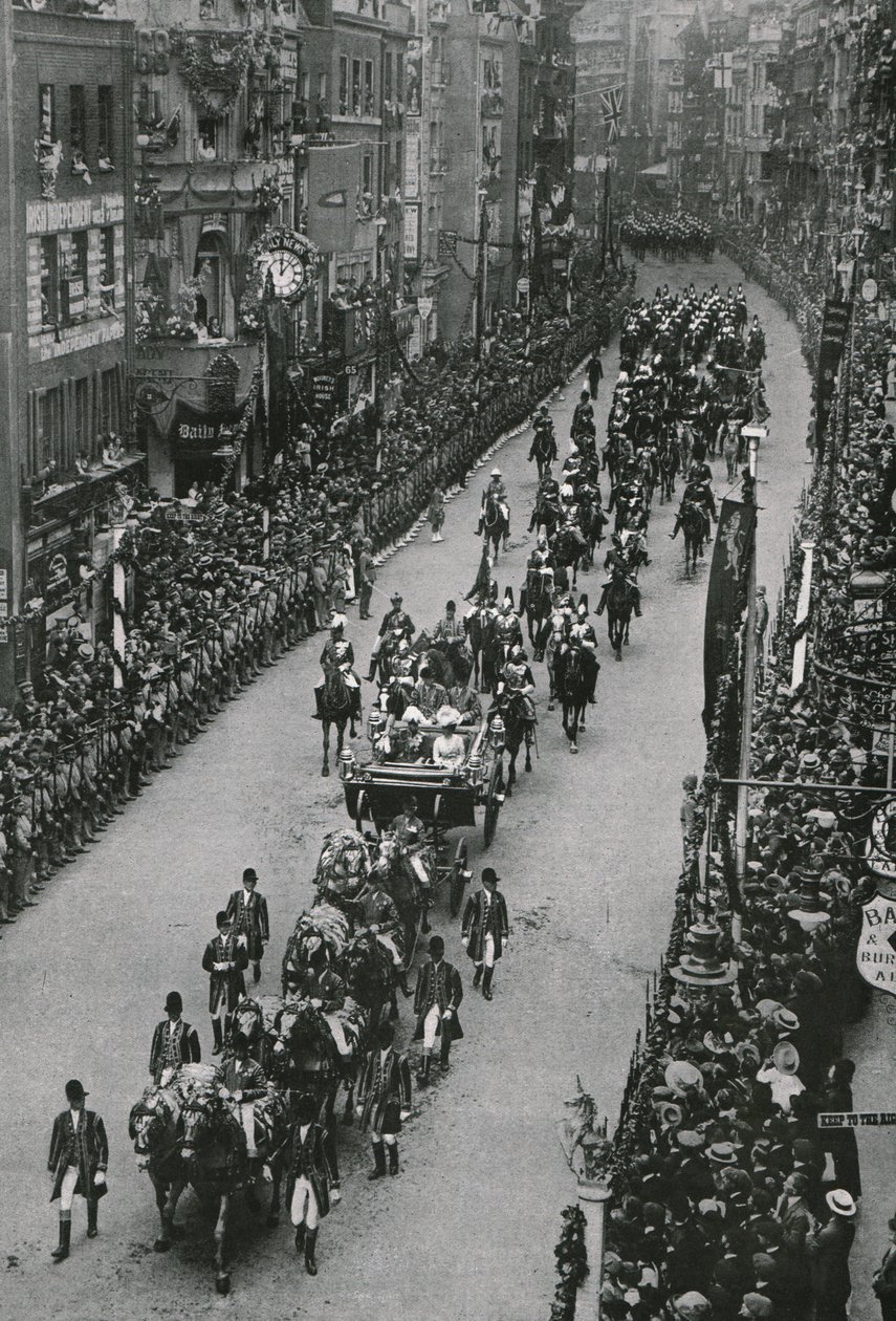 Coroação do rei George V e rainha Mary, Londres, 1911. de Unbekannt