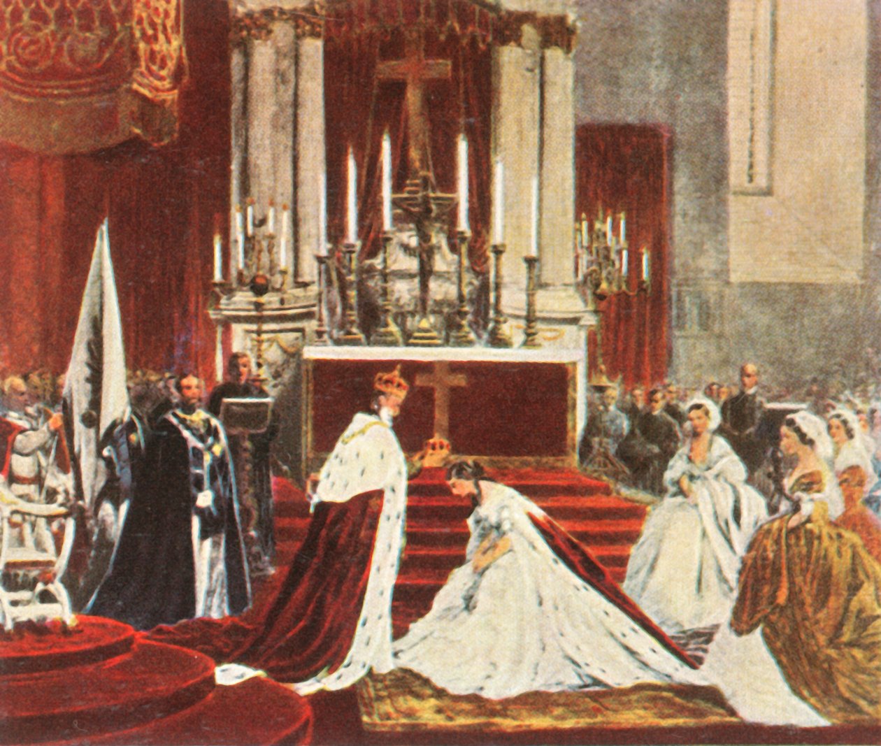 Coroação de Guilherme I em Königsberg, 18 de outubro de 1861, 1936. de Unbekannt