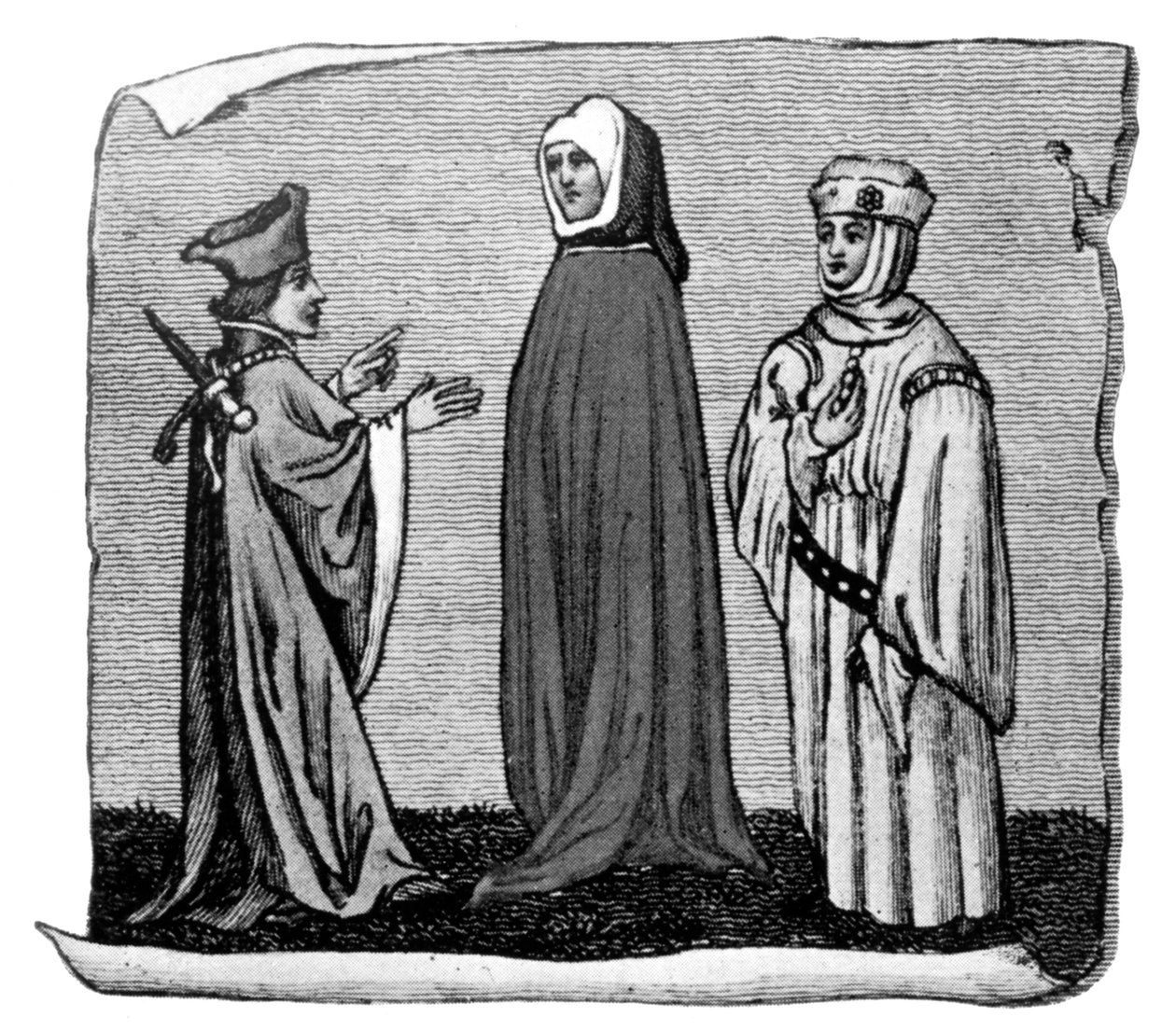 Traje, século XIV, 1910 de Unbekannt