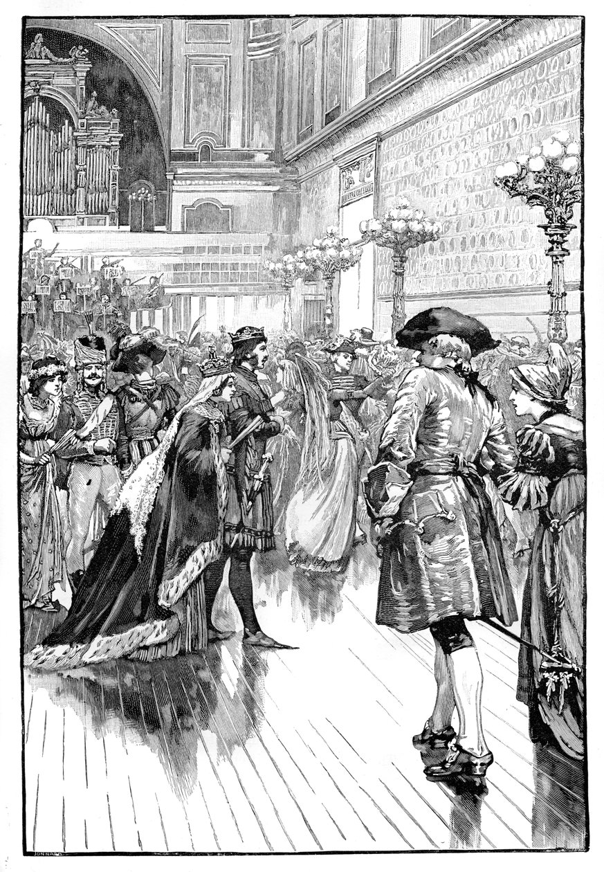 Traje bola no Palácio de Buckingham, c1840s, 1900 de Unbekannt