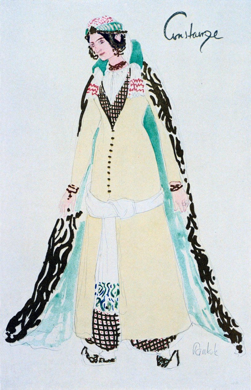 Traje para Constanze, c1913 de Unbekannt